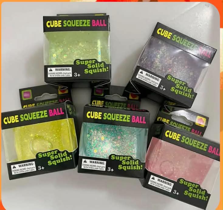 Glitter Cubes