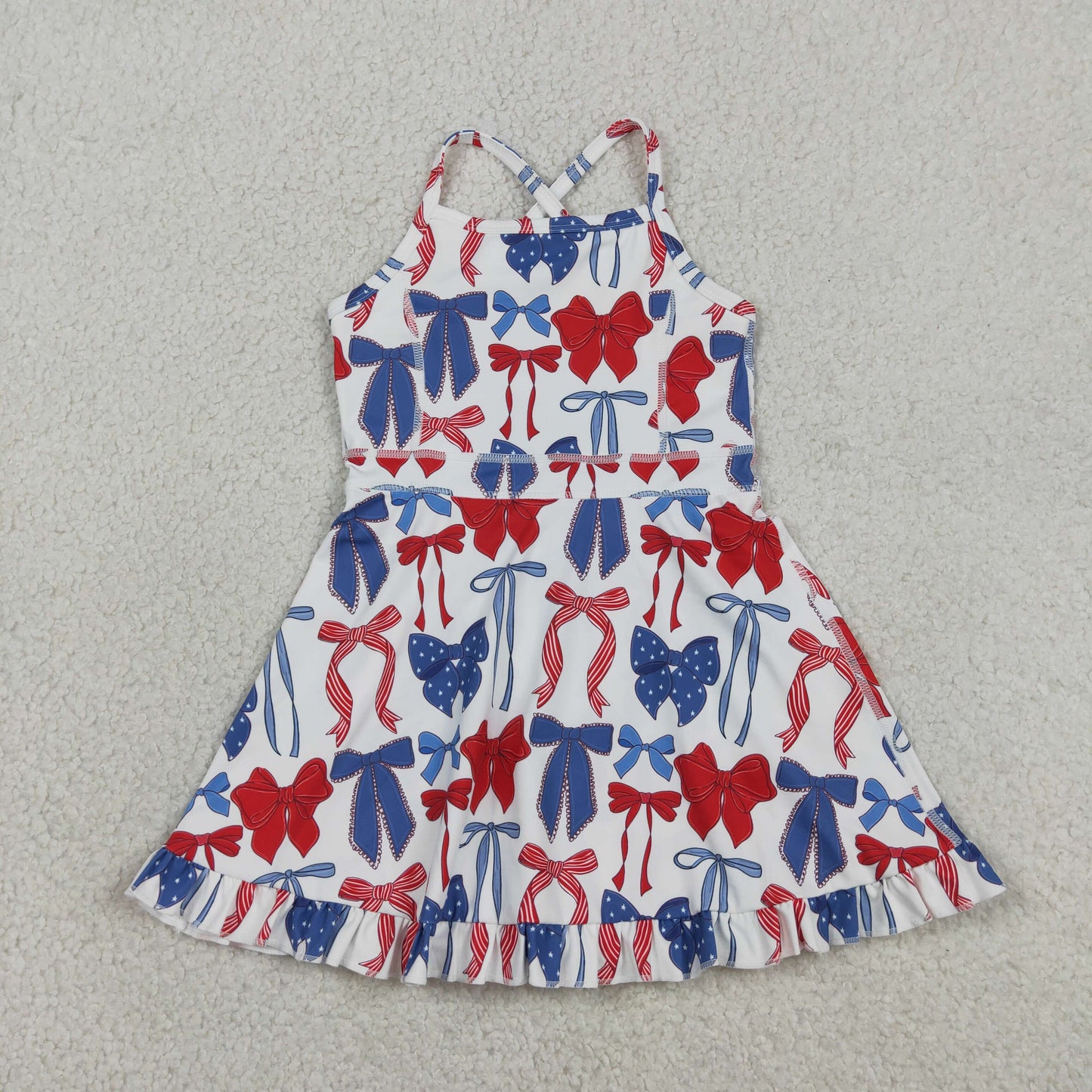 RWB Bow Athletic Dress