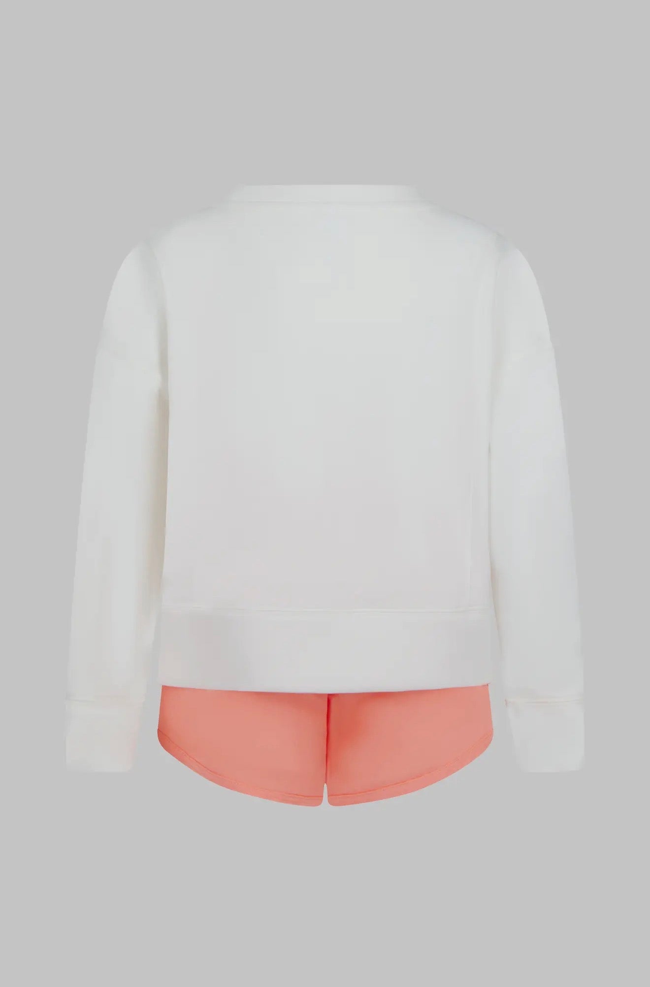 Zuri Everyday Peach Pullover, Short, & Belt Bag Set