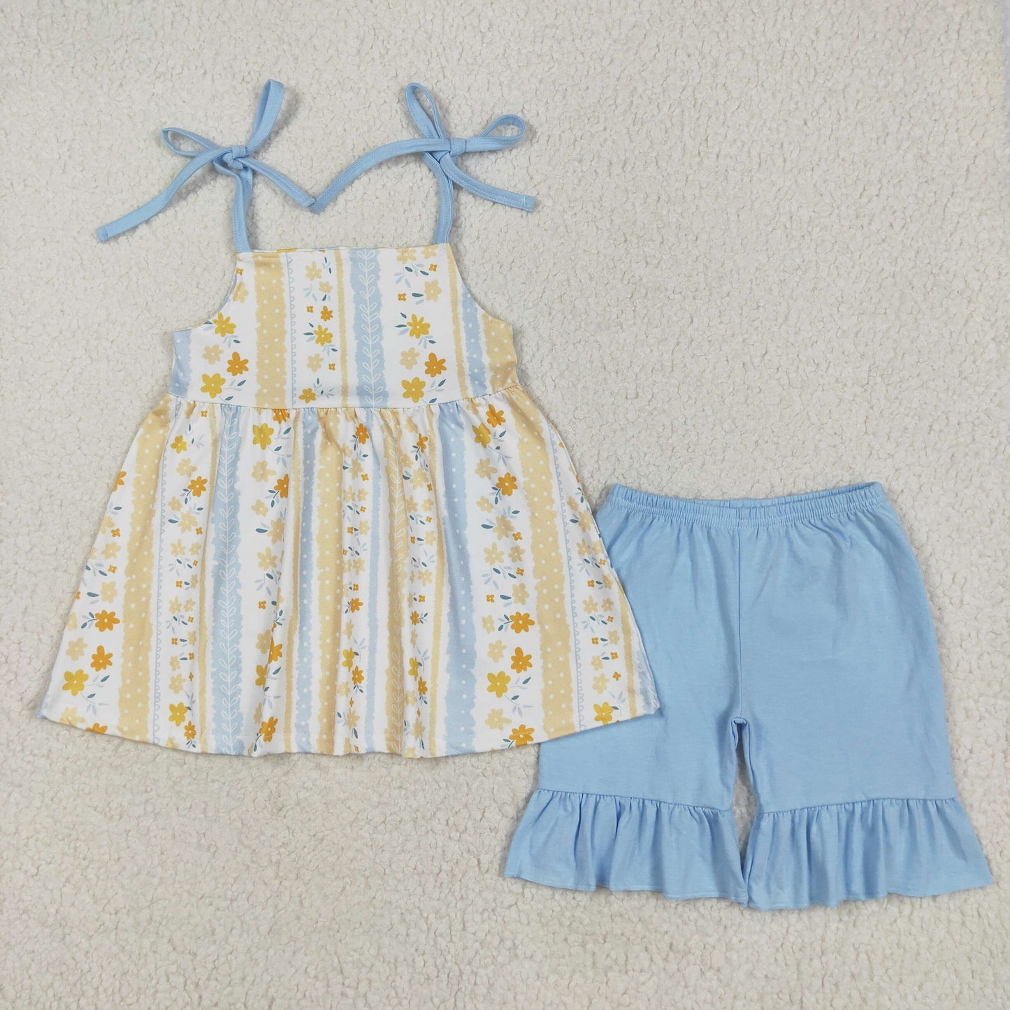 Yellow Floral Set