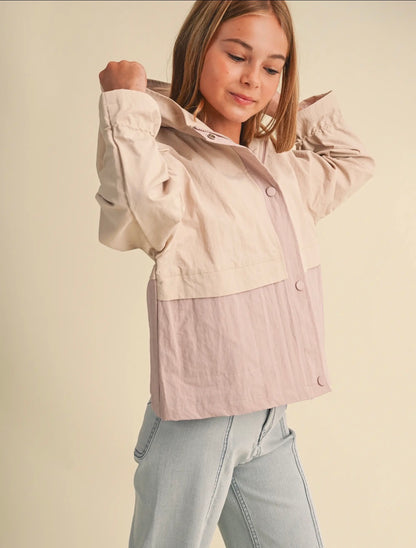 Tween Hooded Windbreaker