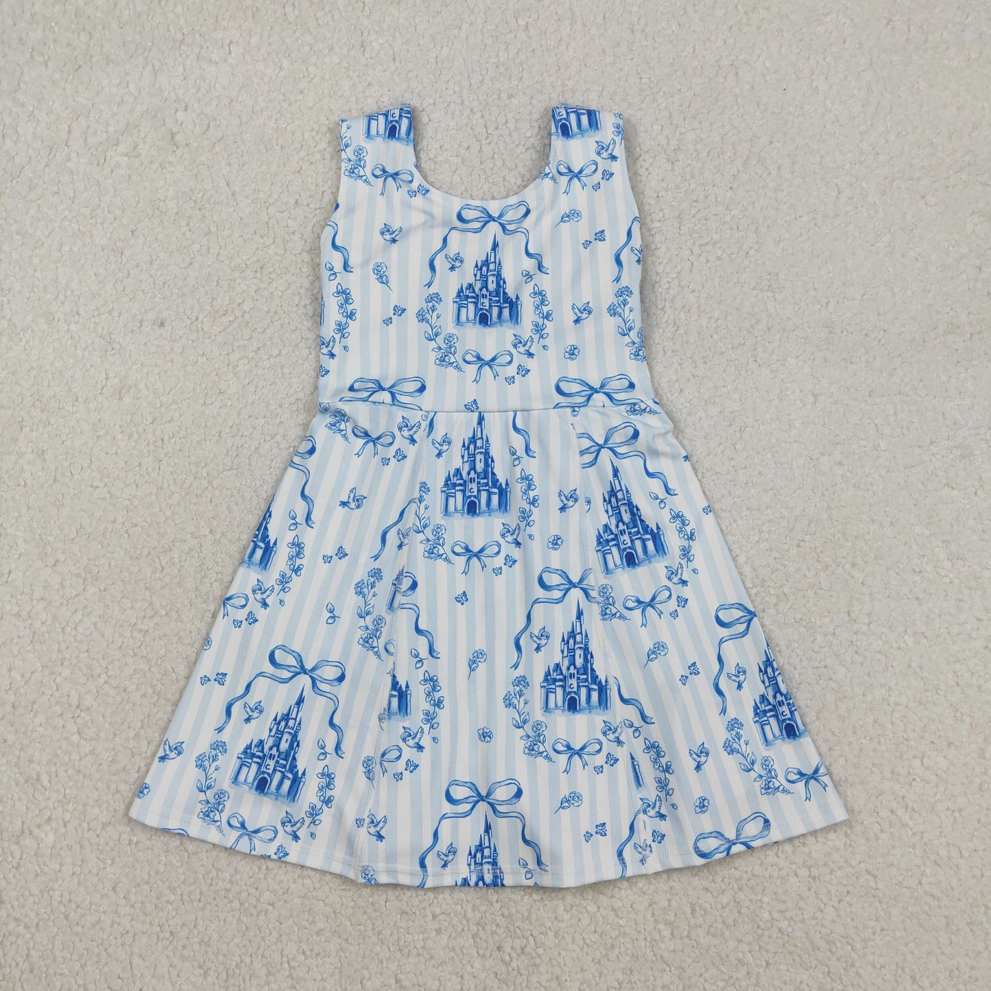 Blue Disney Athletic Dress