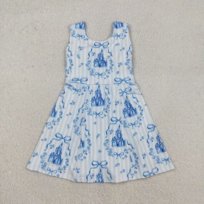 Blue Disney Athletic Dress