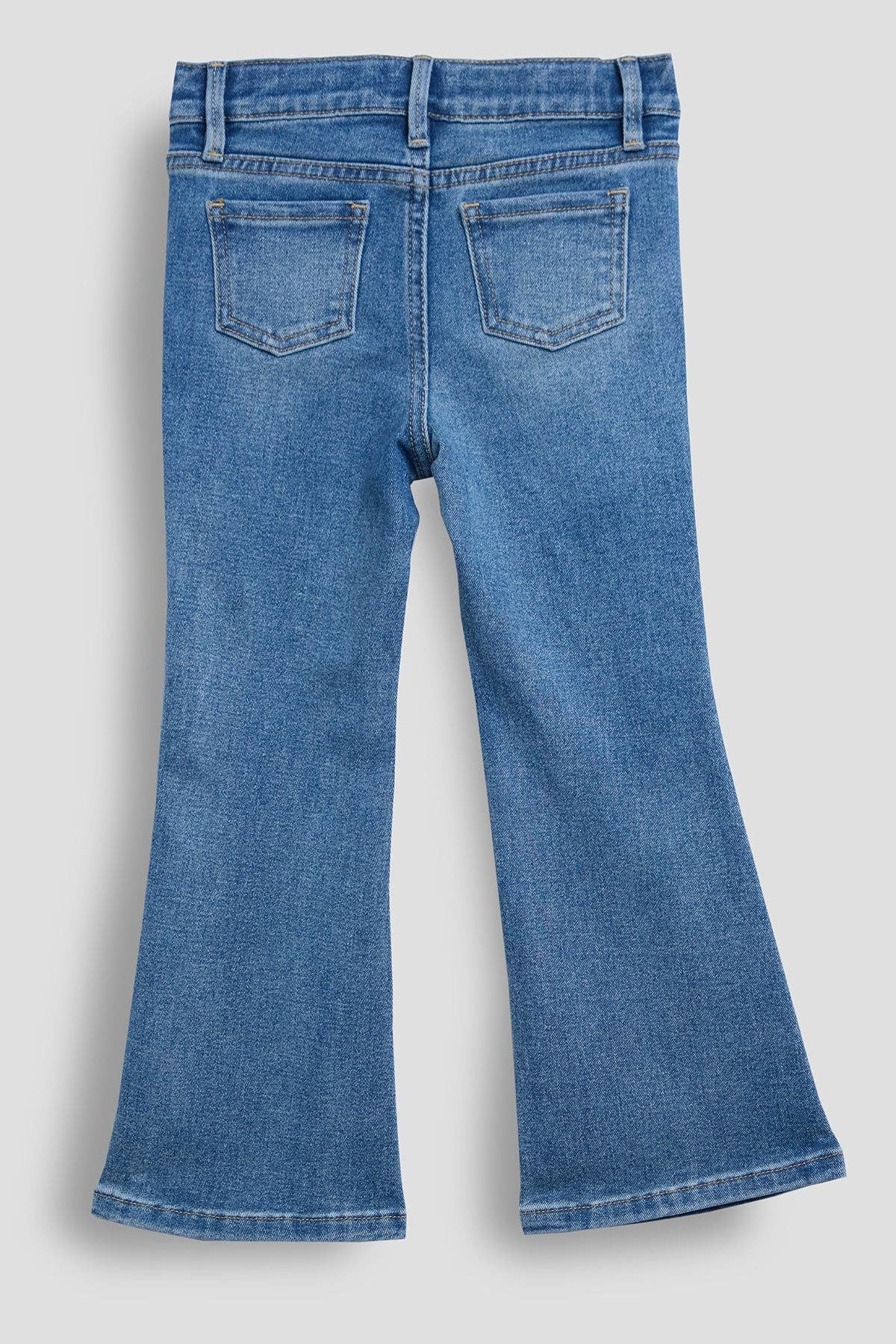 Baby Girls Rhinestone Flare Jeans-BP284602