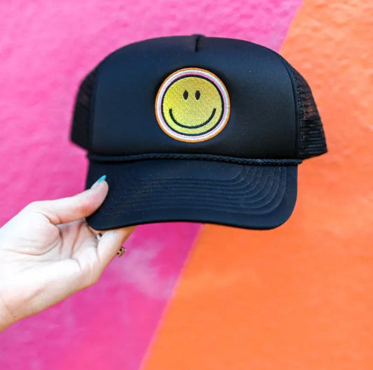 Black Smiley Hat