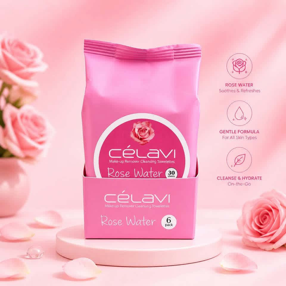 Rose Water Make-Up Wipes