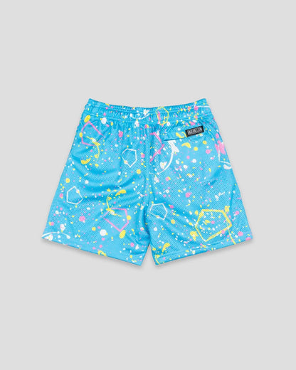 Pitchers That Paint Diamond Pro Mesh Shorts (Blue)