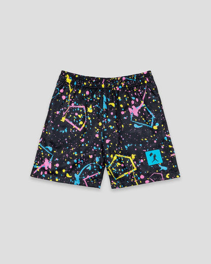 Pitchers That Paint Diamond Pro Mesh Shorts (Black)