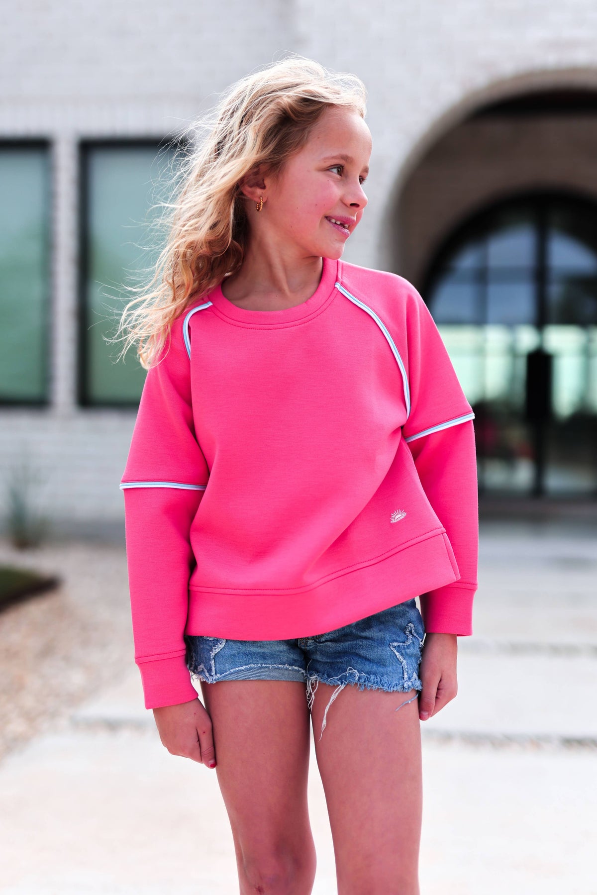 Do Your Best Coral Pullover